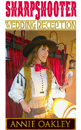 Past Party Gallery image of Annie Oakley Sharpshooter costume.